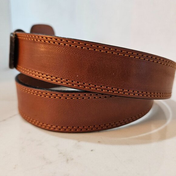 SportsCraft Womens Belt Large Made In Australia Cowhide Leather Brown Adjustable - Picture 6 of 8